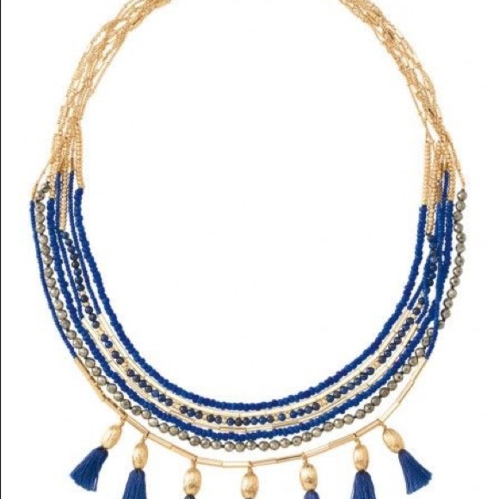 Stella & Dot Tulum Tassel Necklace